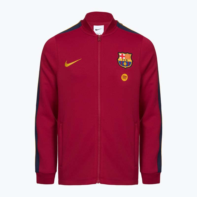 Kinder Fußball-Trainingsanzug Nike FC Barcelona Strike Dri-Fit Soccer Knit noble red/blackened blue 3