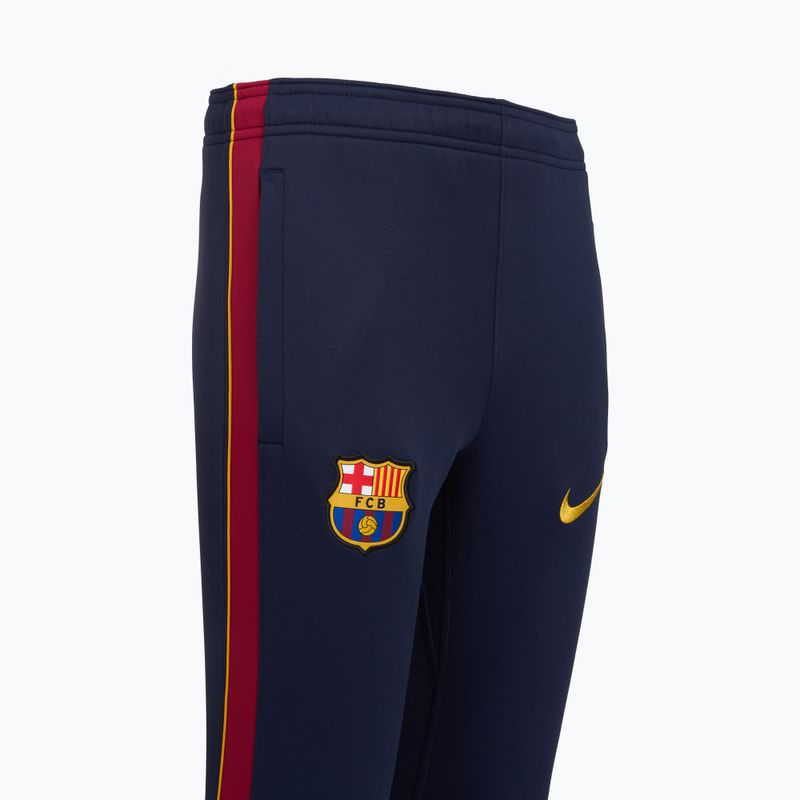 Kinder Fußball-Trainingsanzug Nike FC Barcelona Strike Dri-Fit Soccer Knit noble red/blackened blue 10