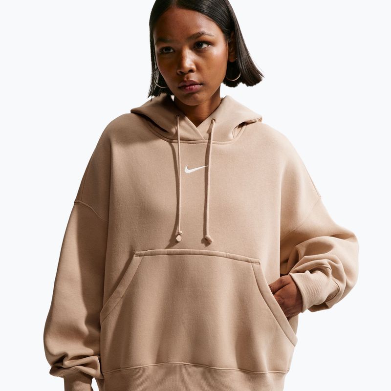 Damenpullover Nike Sportswear Phoenix Fleece Oversized linen/sail 4