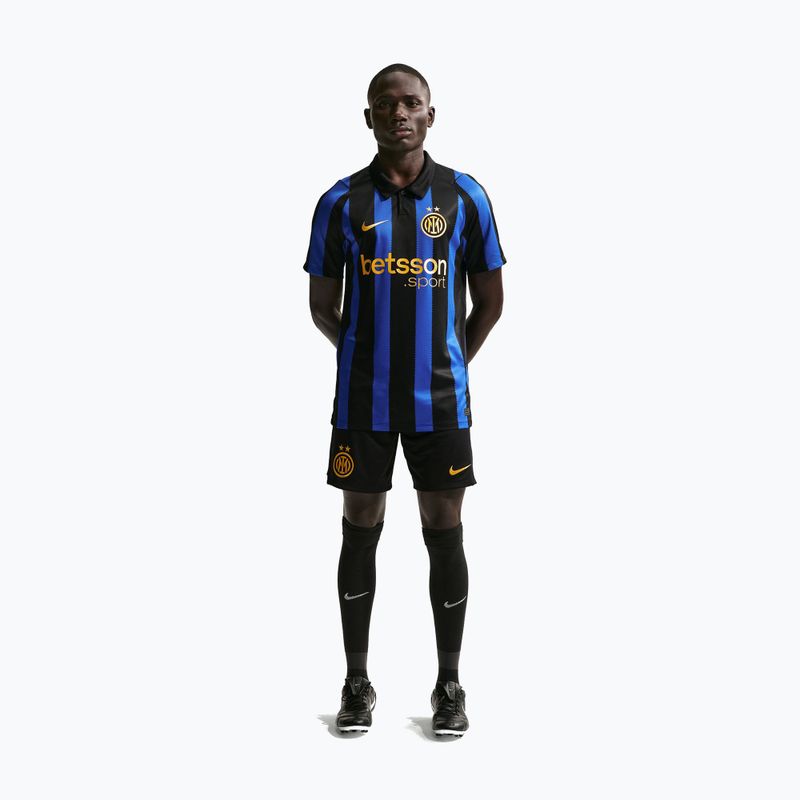 Herren-Fußballshorts Nike Inter Milan Dri-Fit Stadium Home black/university gold 2