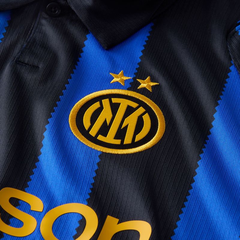 Herren-Fußballtrikot Nike Inter Milan Dri-Fit Stadium Home lyon blue/black/university gold 8