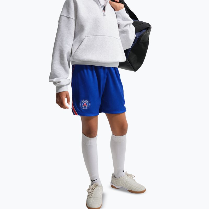 Kinder-Fußballshorts Nike Paris Saint-Germain Dri-Fit Stadium old royal/white 5