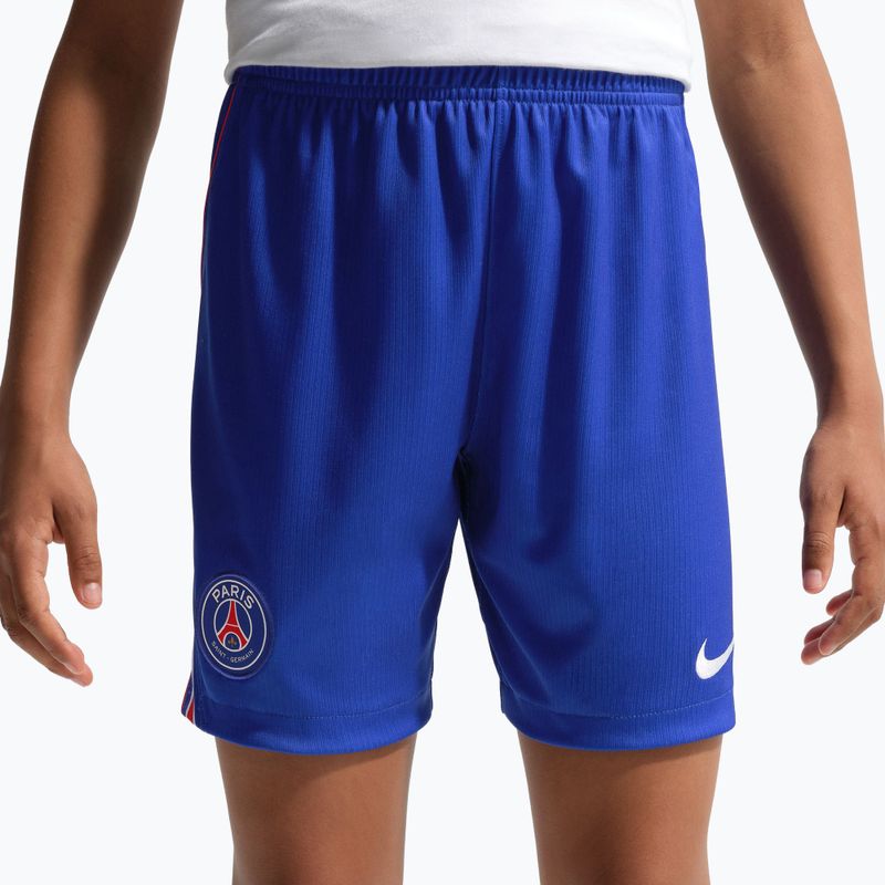 Kinder-Fußballshorts Nike Paris Saint-Germain Dri-Fit Stadium old royal/white 8