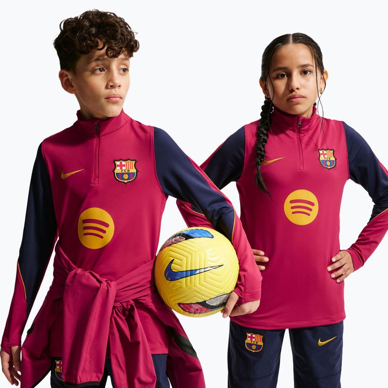 Kinder-Fußballtrikot Nike FC Barcelona Strike Dri-Fit Soccer Knit Drill Top