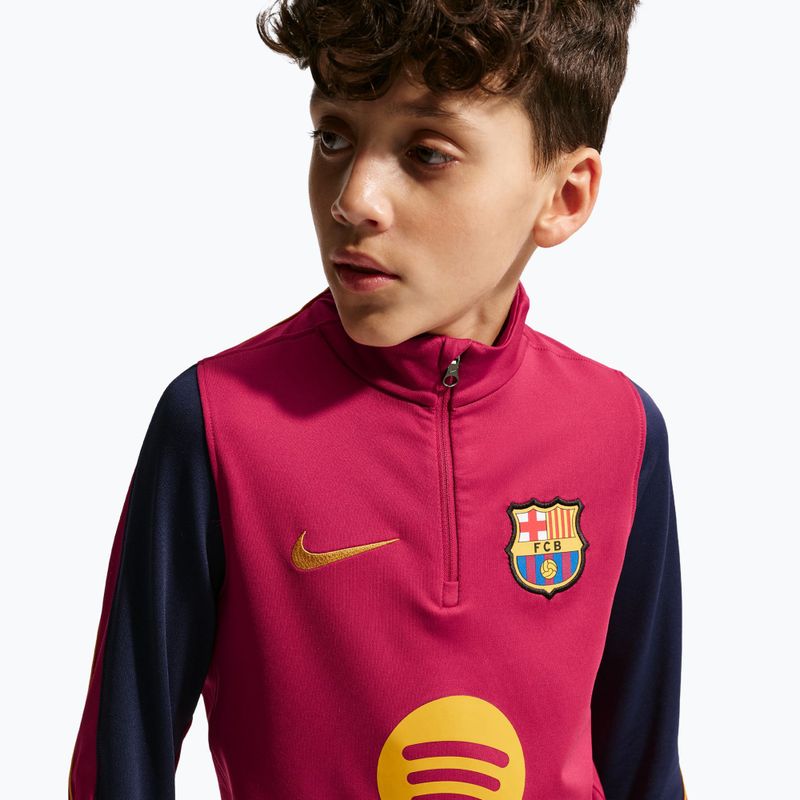 Kinder-Fußballtrikot Nike FC Barcelona Strike Dri-Fit Soccer Knit Drill Top 5