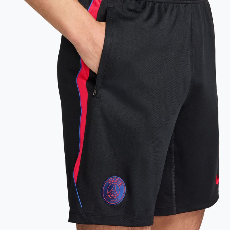 Herren-Fußballshorts Nike Paris Saint-Germain Strike black/global red/global red 4