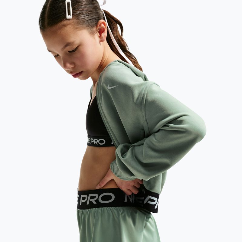 Kindershorts Nike Pro Dri-Fit 2in1 steam/black/white 4