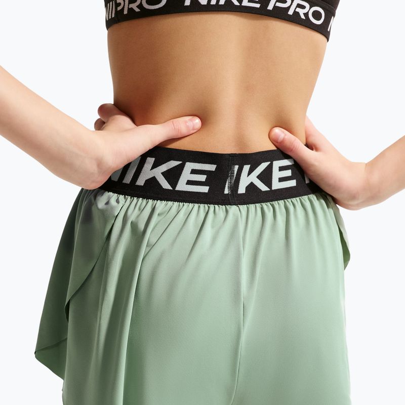Kindershorts Nike Pro Dri-Fit 2in1 steam/black/white 5