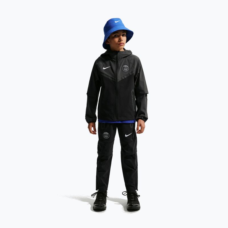 Kinder Fußballjacke Nike Paris Saint-Germain Tech Full Zip black/anthracite/white 2
