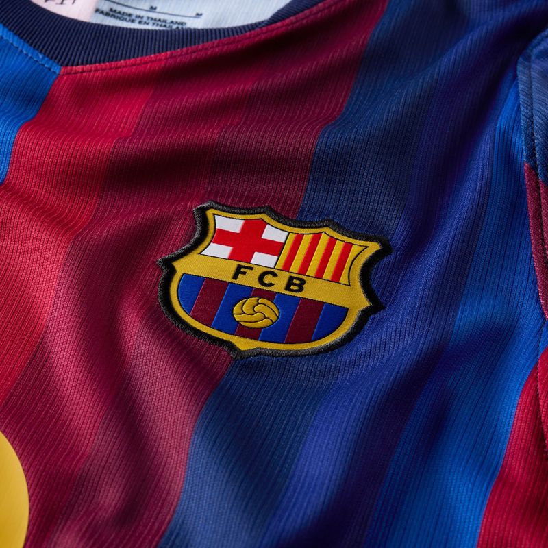Herren-Fußballtrikot Nike FC Barcelona Dri-Fit ADV Match deep garnet/blue void 9