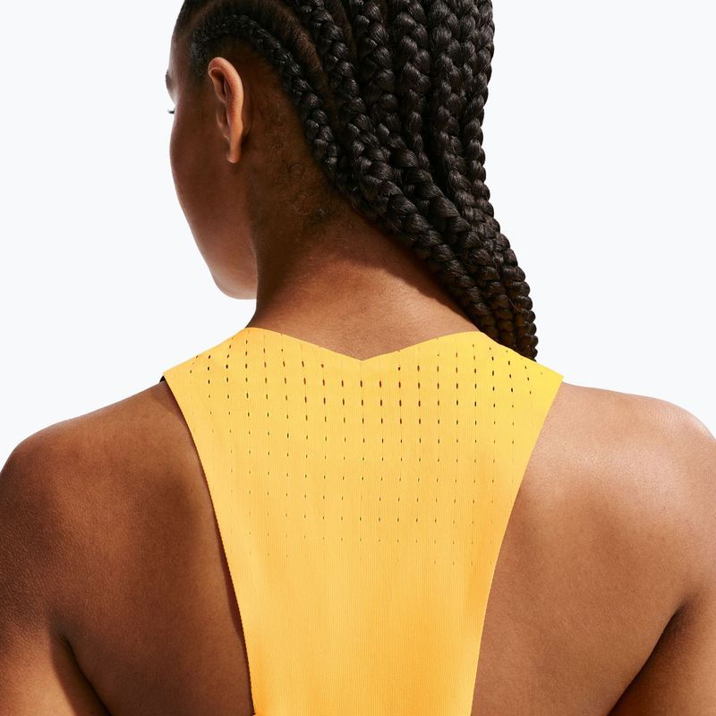 Damen-Laufshirt Nike AeroSwift Dri-Fit ADV Singlet laser orange/black 5