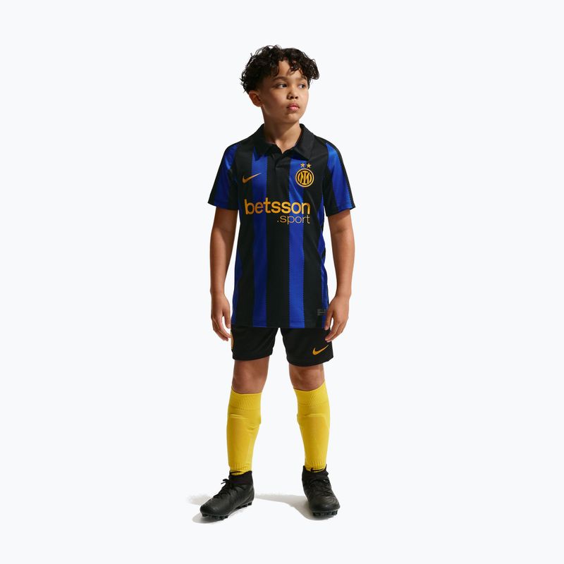Kinder-Fußballtrikot Nike Inter Milan Dri-Fit Stadium Home lyon blue/black/university gold 6