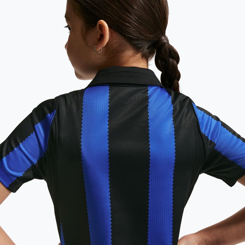Kinder-Fußballtrikot Nike Inter Milan Dri-Fit Stadium Home lyon blue/black/university gold 8