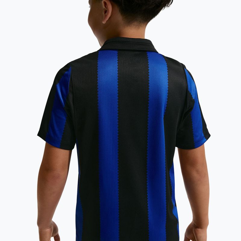 Kinder-Fußballtrikot Nike Inter Milan Dri-Fit Stadium Home lyon blue/black/university gold 10