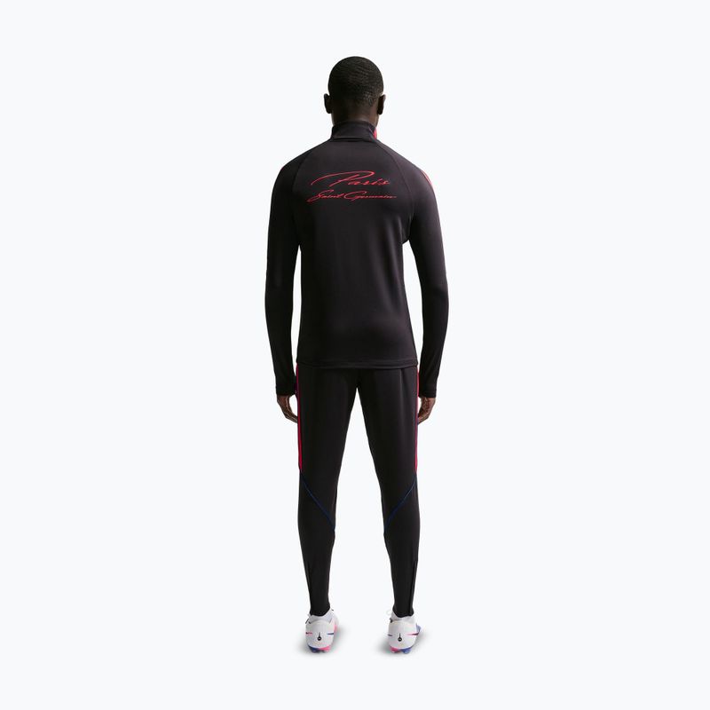 Herren-Fußballtrikot Nike Paris Saint-Germain Strike Dri-Fit Soccer Knit Drill Top black/global red/global red 3
