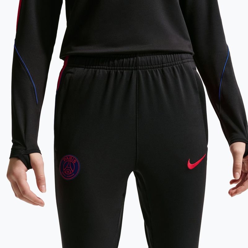 Kinder-Fußballhose Nike Paris Saint-Germain Strike Dri-Fit black/global red/global red 8