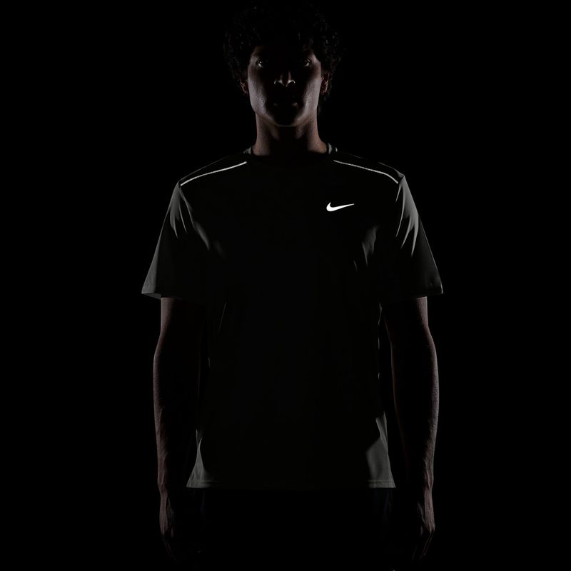 Herren-Laufshirt Nike Miler Dri-Fit UV grey fog/particle grey 7