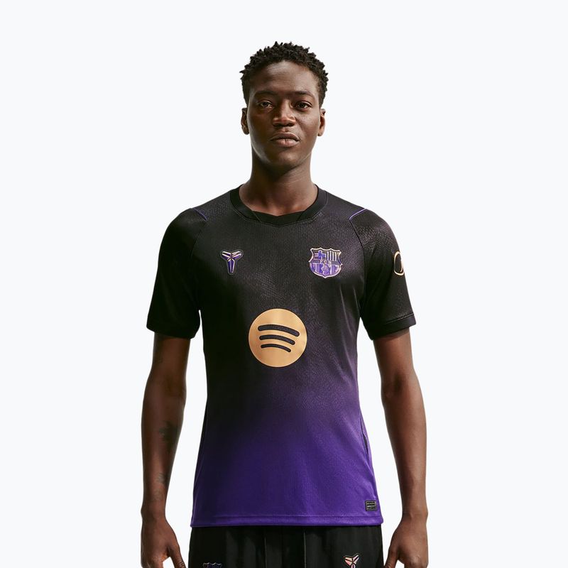 Herren-Fußballtrikot Nike FC Barcelona 2026/27 Stadium Away field purple/field purple/metallic gold