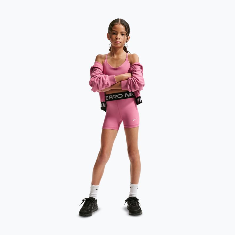 Kinder-Shorts Nike Pro peony/white 2