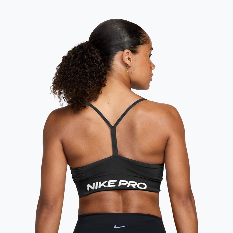 Sport-BH Nike Pro Seamless Light Support black/white 2