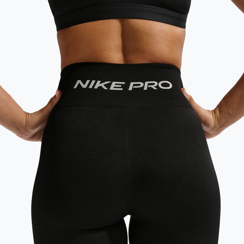 Damenleggings Nike Pro Seamless black/white 4