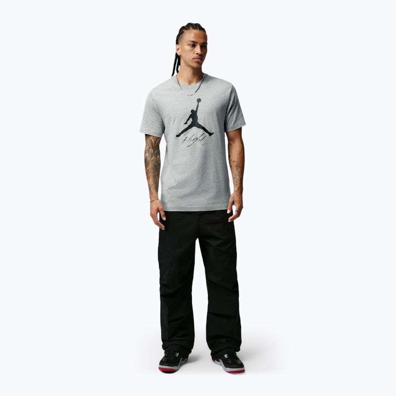 Herren-Shirt Jordan Jumpman Flight dark grey heather 2