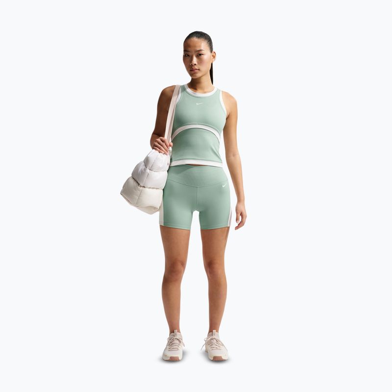 Damen-Trainingsshirt Nike One Dri-Fit steam/white/white 2