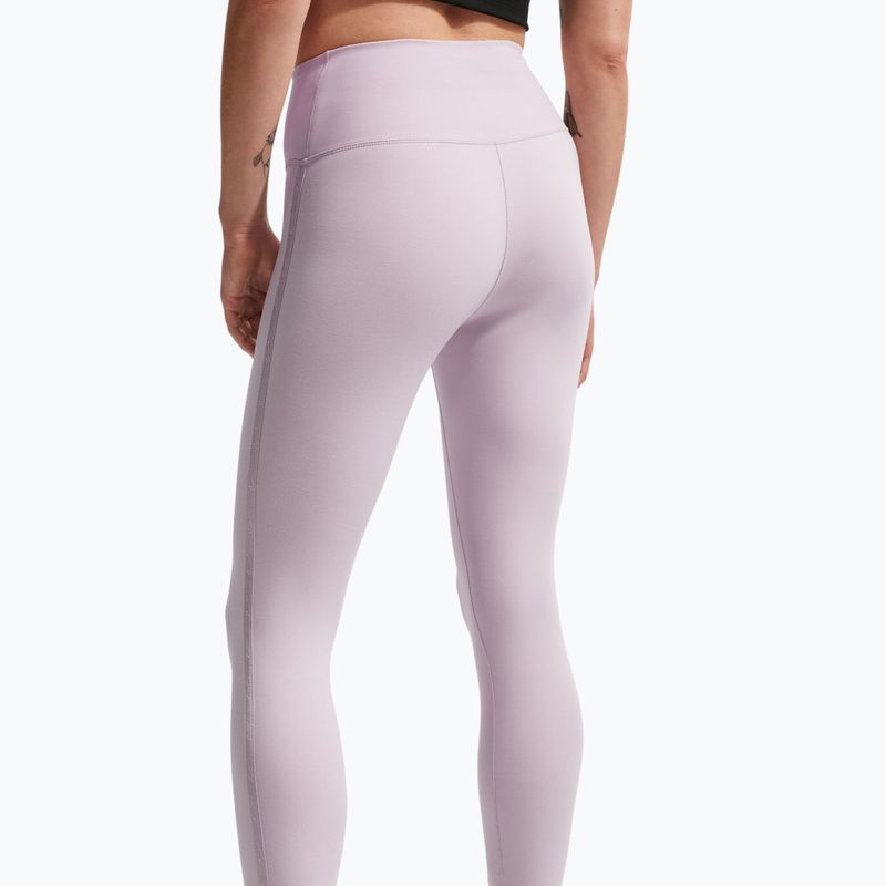 Damenleggings Nike One High-Waisted Seamless platinum violet 5