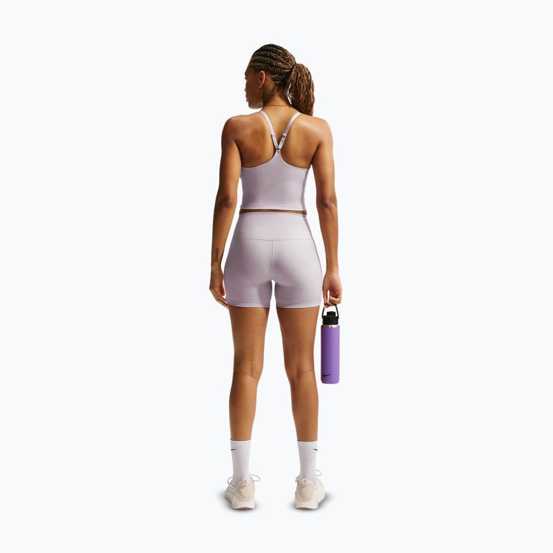 Damen-Shorts Nike One Biker 5" platinum violet 3
