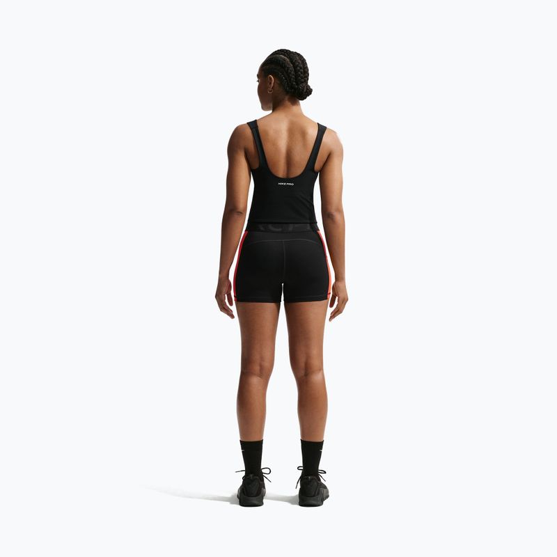 Damen-Trainingsshirt Nike Pro Sculpt Medium Support Padded Tank black/white 3