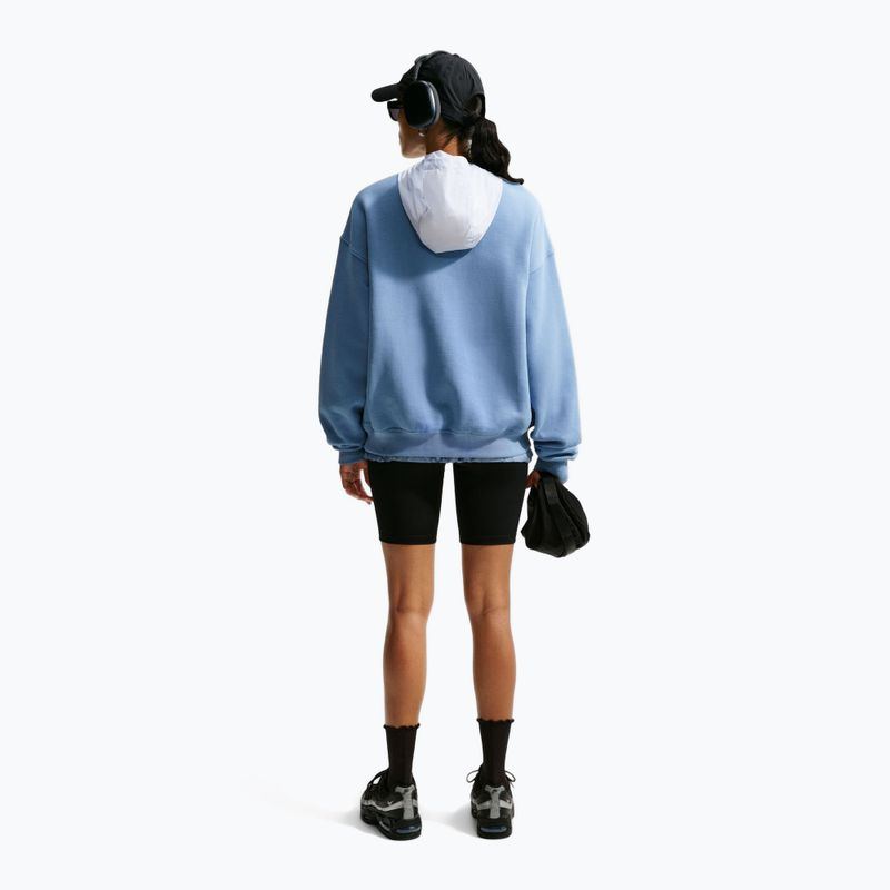 Damenpullover Nike Studio Fleece Medium Weight work blue/sail 3