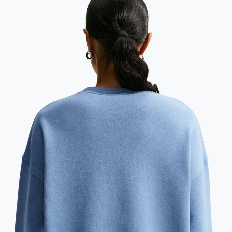 Damenpullover Nike Studio Fleece Medium Weight work blue/sail 6