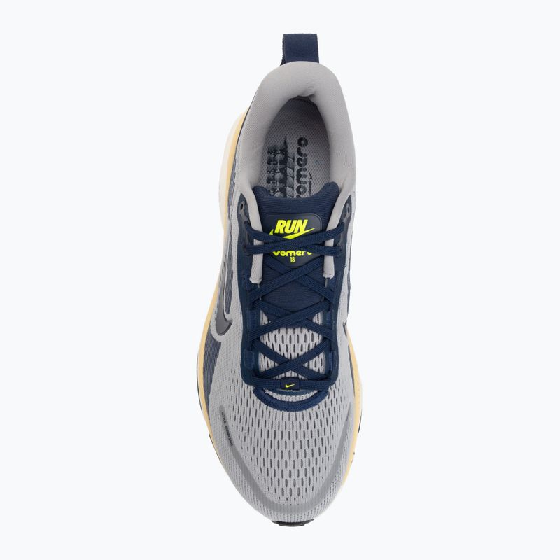 Herren-Laufschuhe Nike Vomero 18 wolf grey/pewter/sail/midnight navy 5