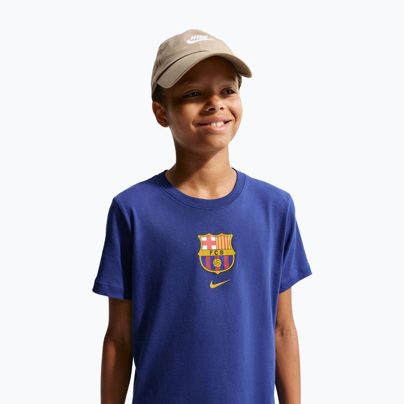 Kinder-Shirt Nike FC Barcelona Soccer deep royal blue 4