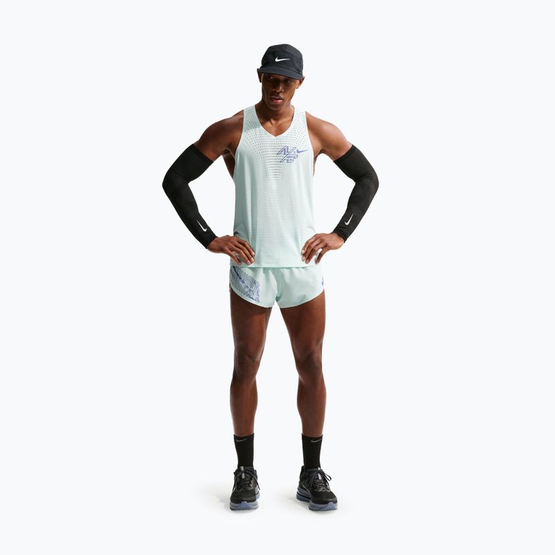 Herren-Laufshirt Nike AeroSwift Dri-Fit ADV Running Singlet barely green/lapis 2