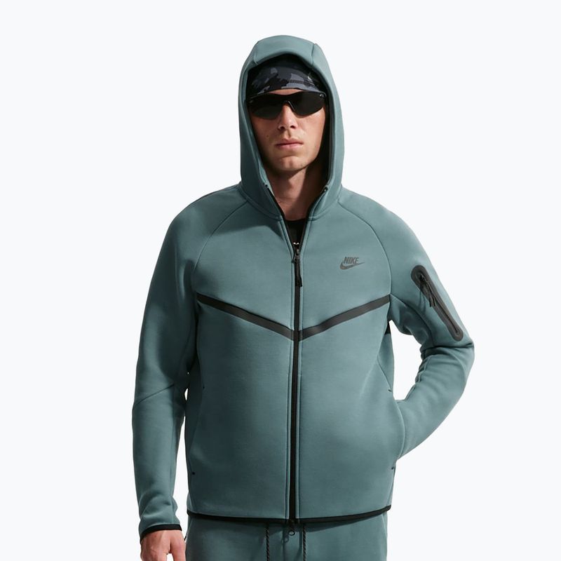 Herrenpullover Nike Tech Windrunner Full Zip mineral slate/black