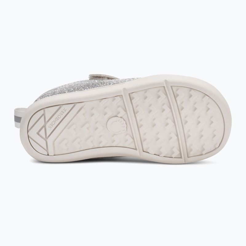 Barfußschuhe Kinder Xero Shoes Prio silver glitter 5