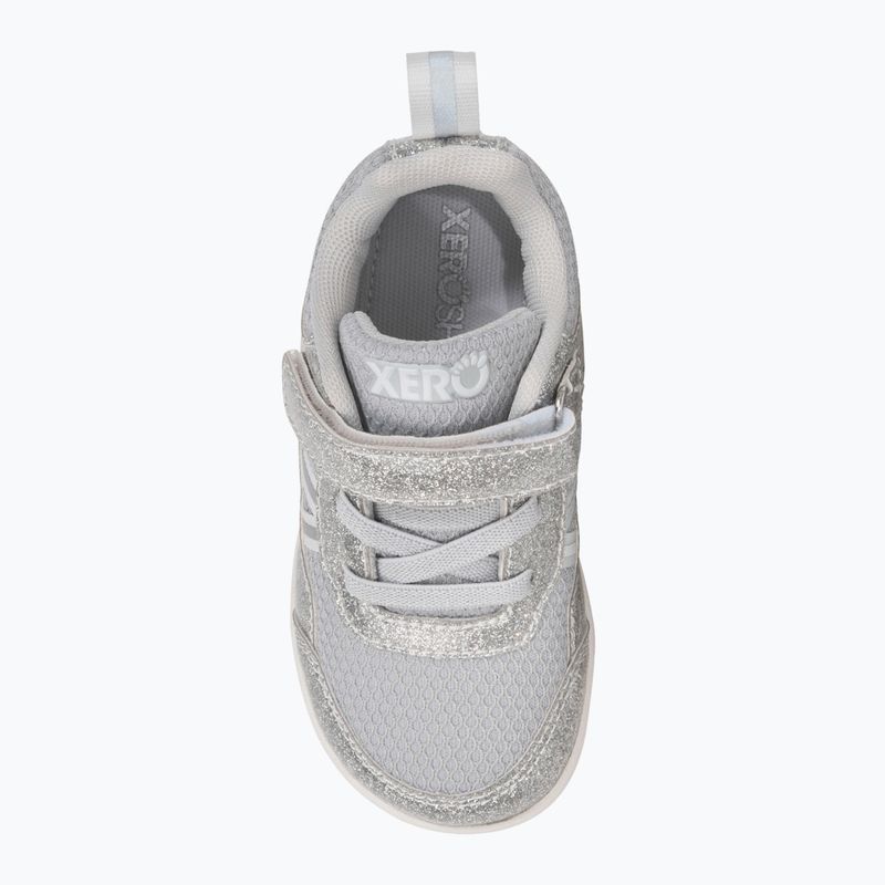 Barfußschuhe Kinder Xero Shoes Prio silver glitter 6