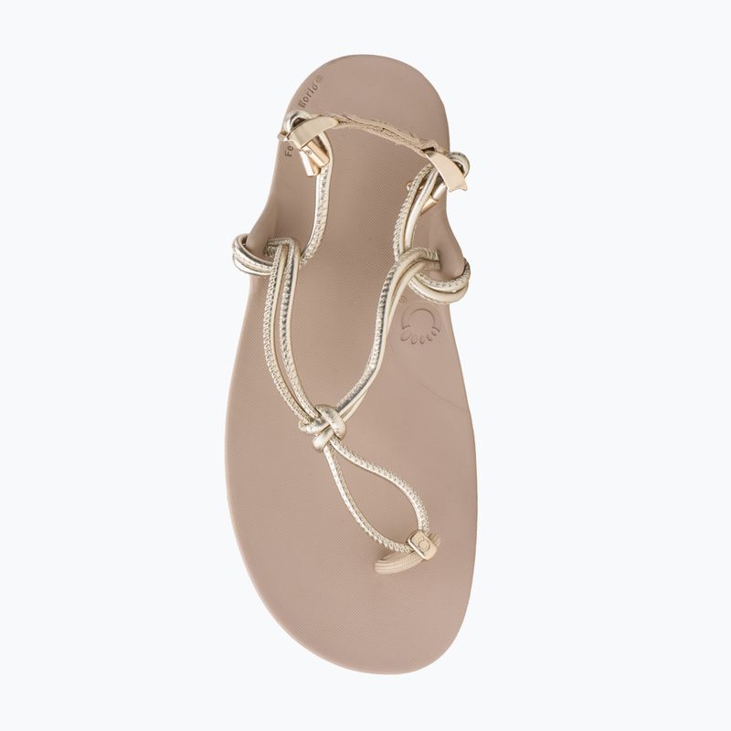 Damen Barfußsandalen Xero Shoes Genesis gold metallic 7