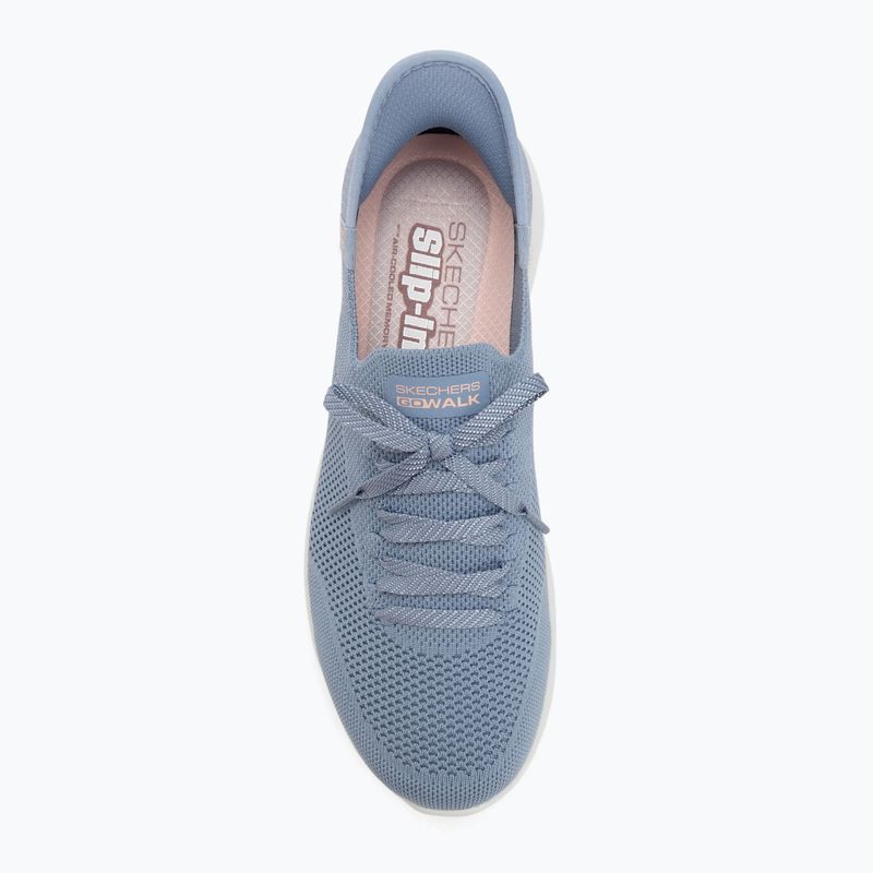 Schuhe Damen SKECHERS Go Walk Joy Abby blue 5