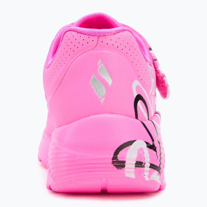 Kinder-Schuhe SKECHERS Uno Lite Love Levitate hot pink/multi 6