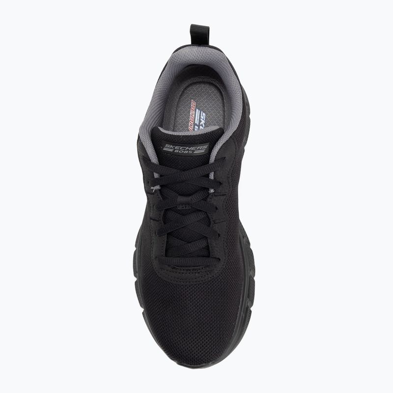 Herren Skechers Bobs Sport B Flex Icy Edge schwarz Schuhe 5