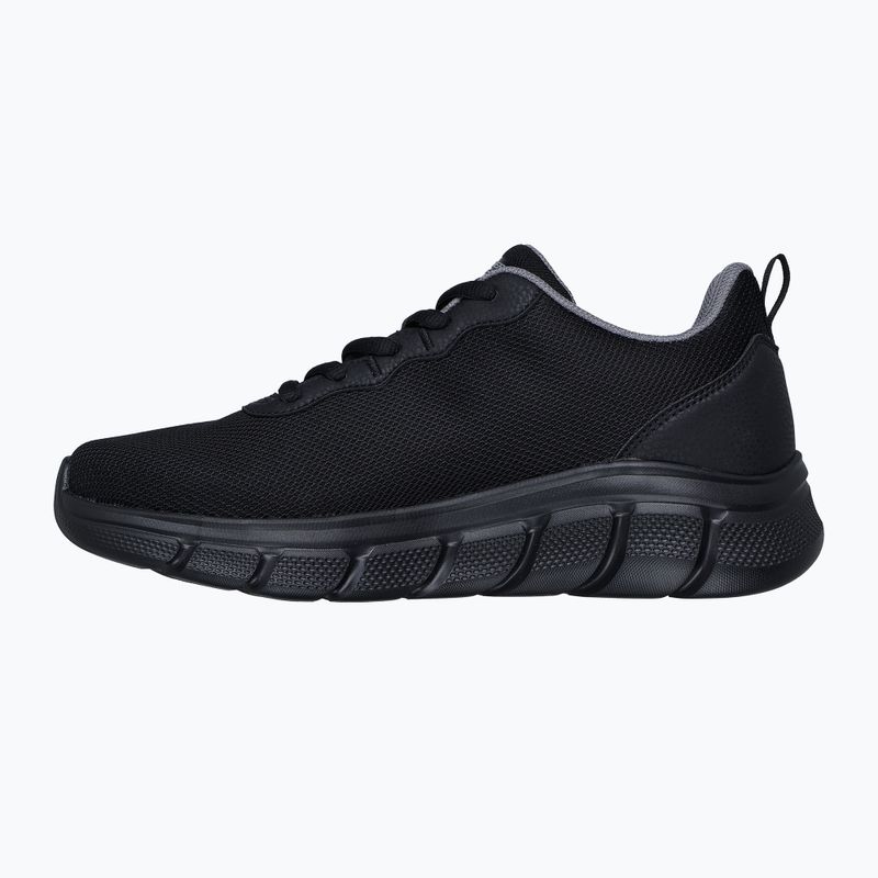 Herren Skechers Bobs Sport B Flex Icy Edge schwarz Schuhe 2