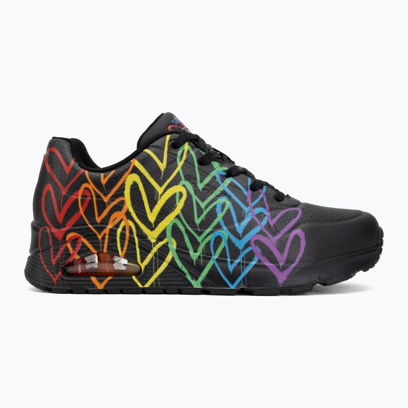 Damenschuhe SKECHERS Uno Full Of Love black 2