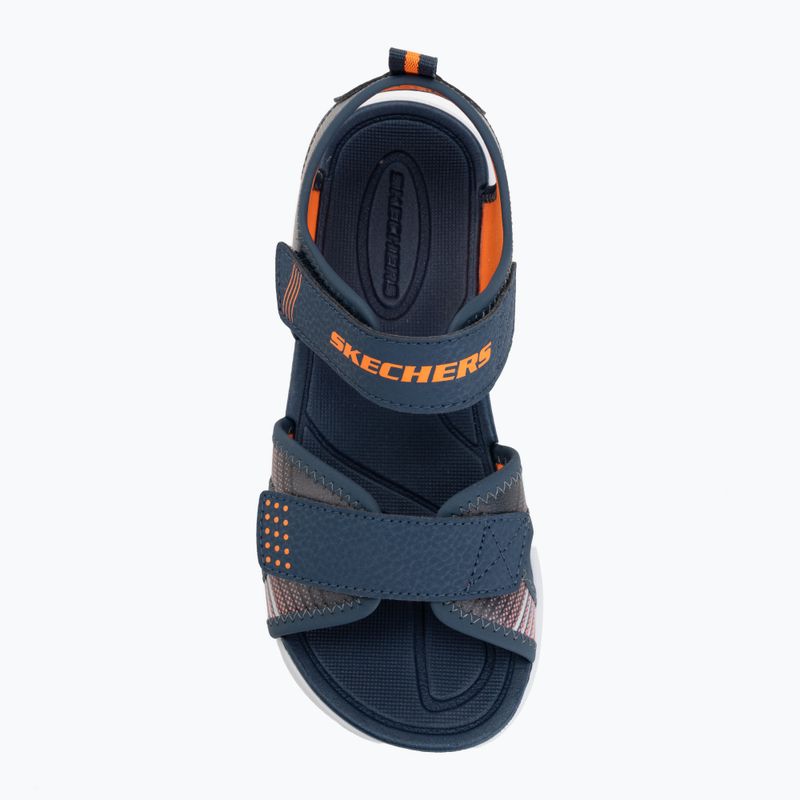 Kindersandalen SKECHERS Microspec-Splash blue 5