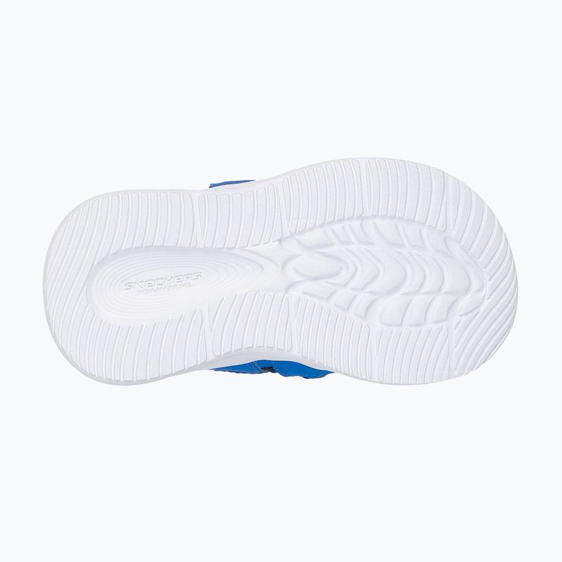 SKECHERS S-Lights Sola Glow blau/limette Kindersandalen 2