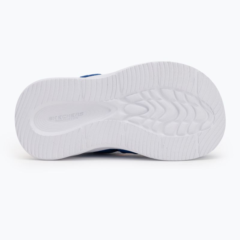 SKECHERS S-Lights Sola Glow blau/limette Kindersandalen 4