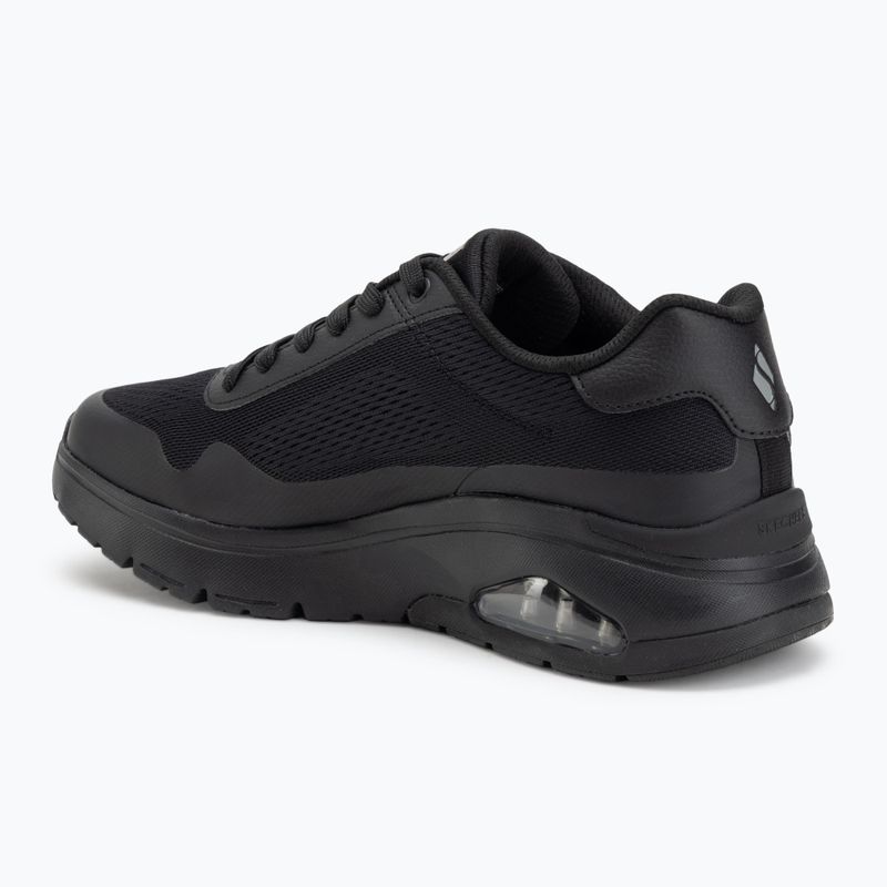 Herrenschuhe SKECHERS Uno Flex Spring On Air schwarz 3