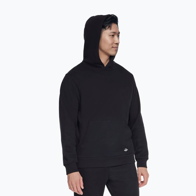 Herrenpullover SKECHERS Max Soft Hoodie black 5
