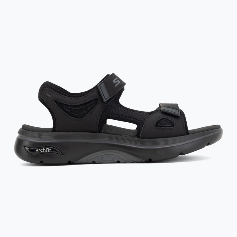 Herrensandalen SKECHERS Go Walk Arch Fit 2.0 Capistrano black 2